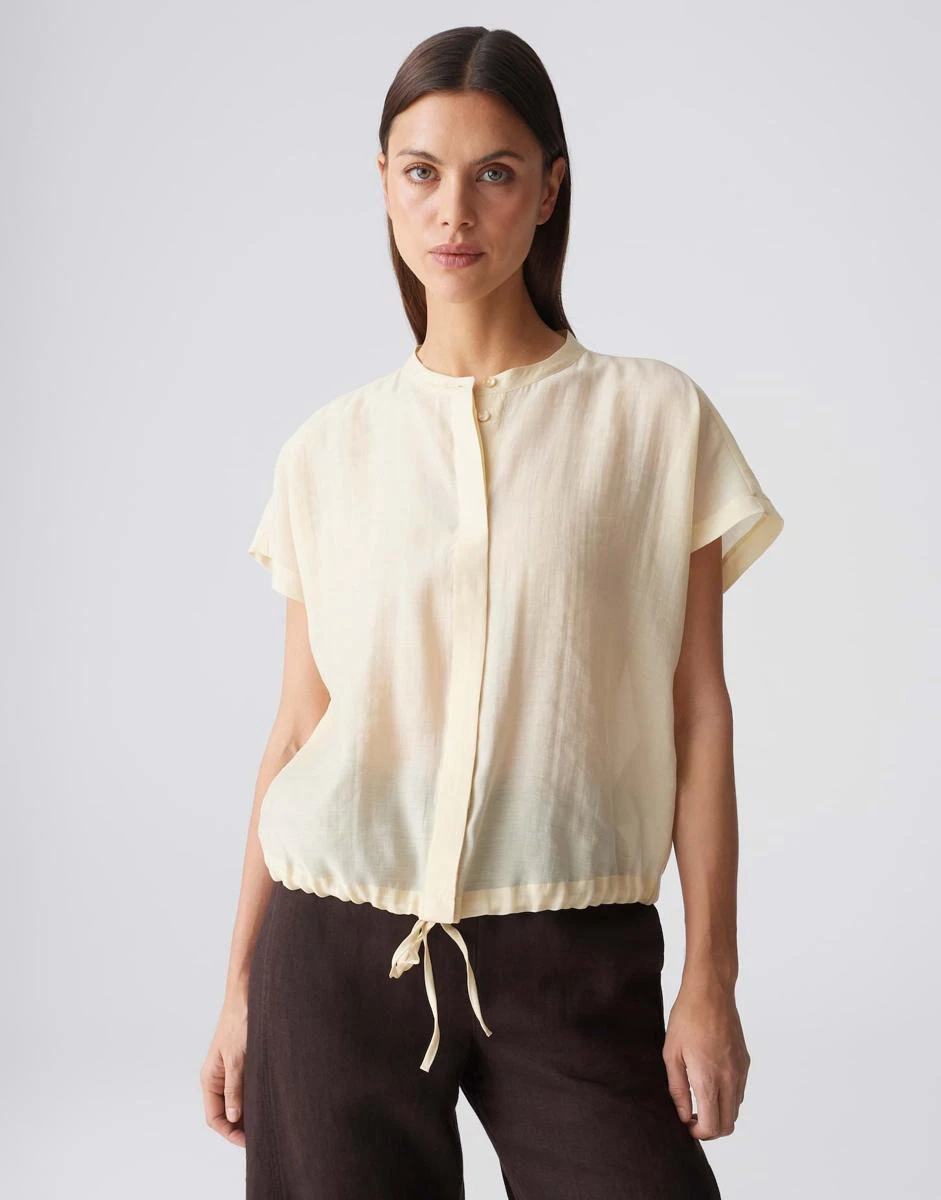 OPUS Blouse Fadell Geel  1