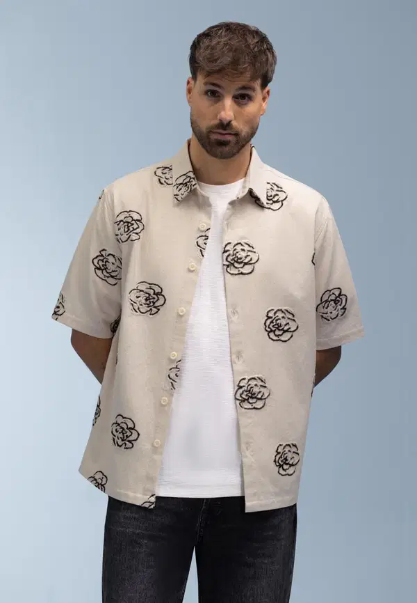 BlueFields Overhemd 26436087 Off-White 1