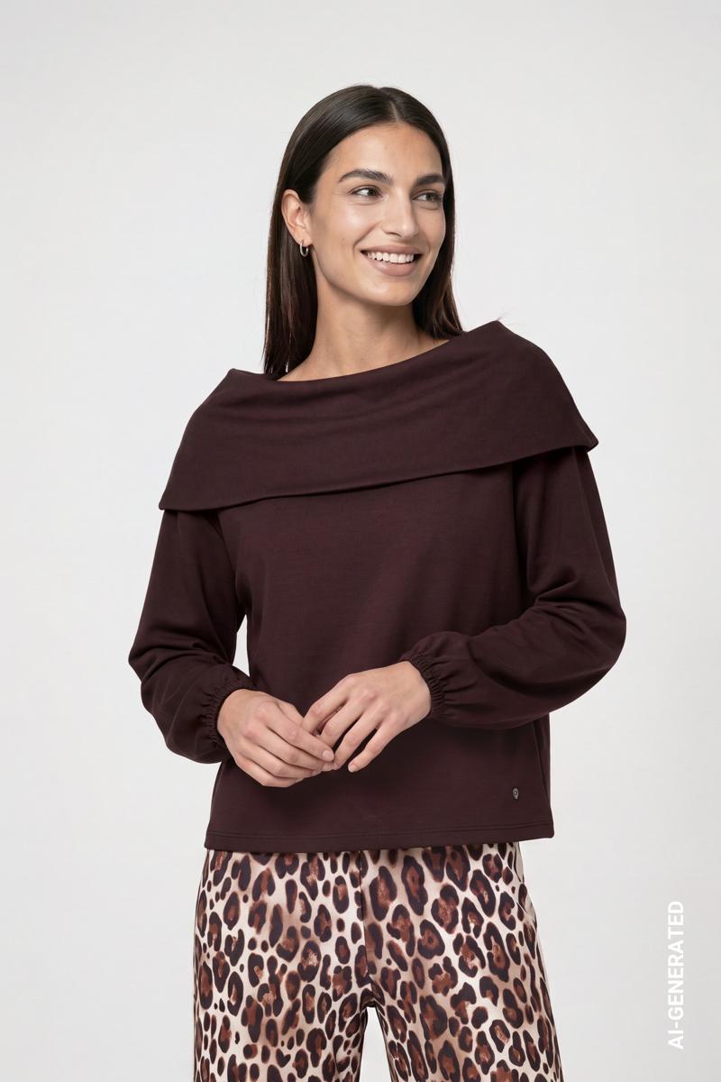 Monari Longsleeve 809858 Bruin 1