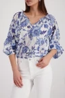 Monari Blouse 410524 Blauw 1