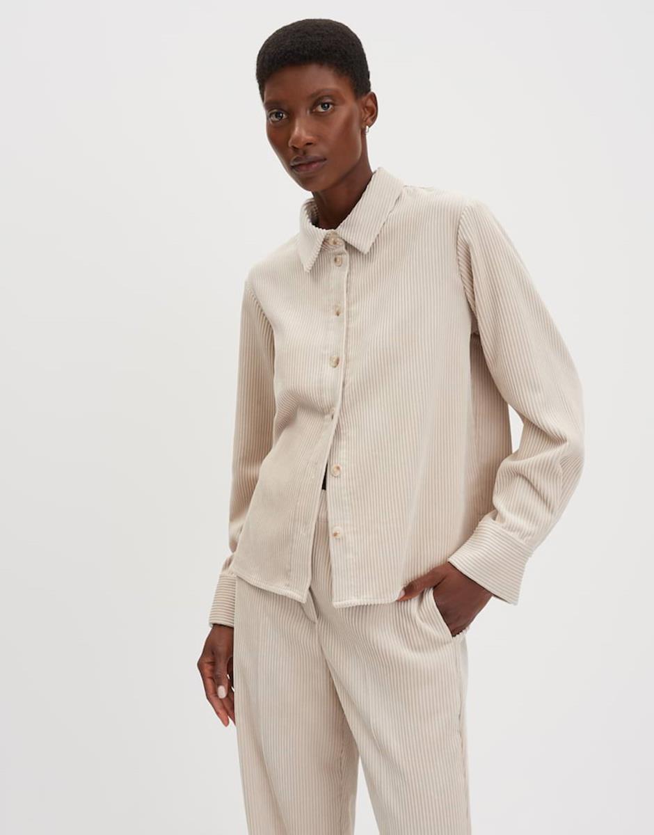 SOMEDAY Blouse Zortney Bold Beige 1