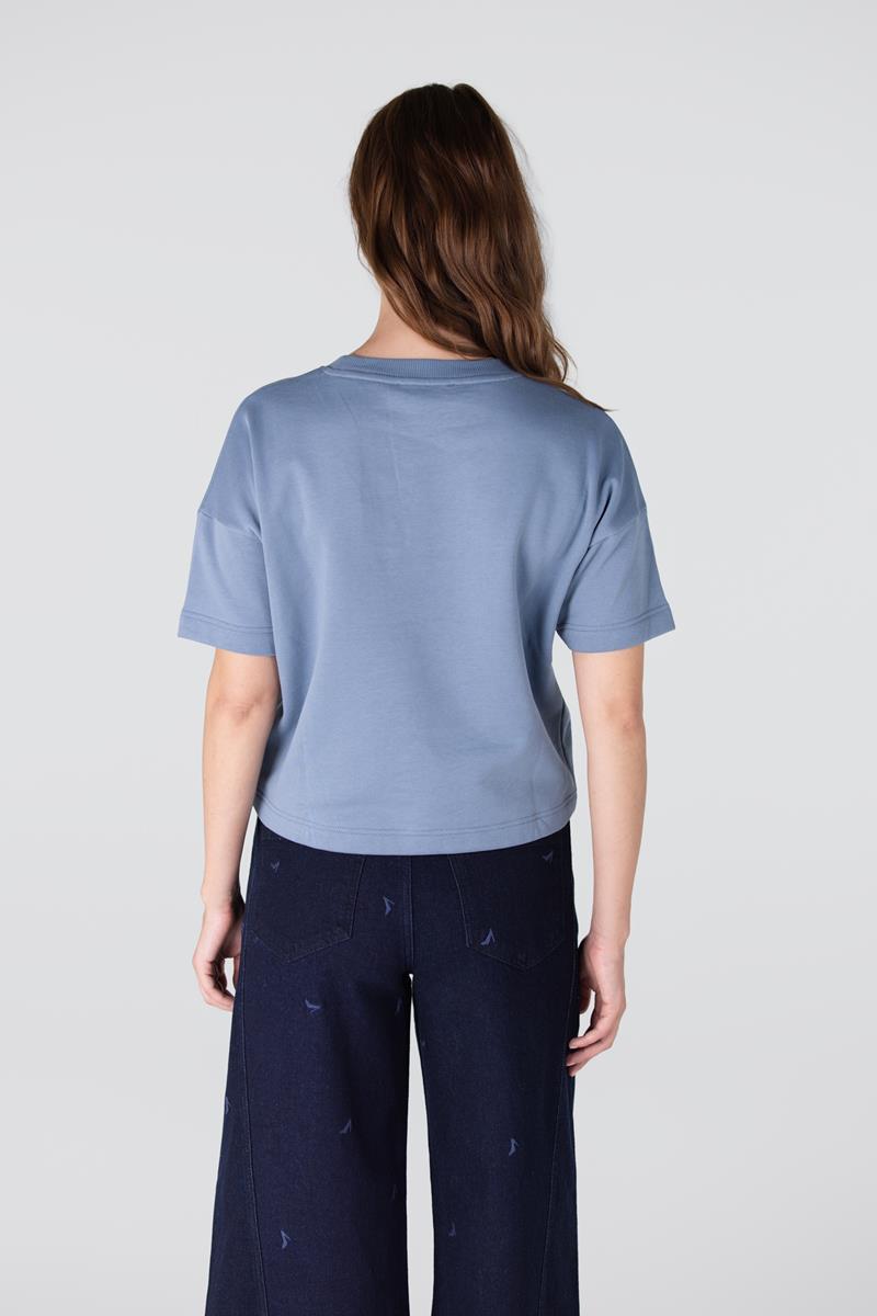 Jansen Amsterdam T-shirt Ginny Blauw 3