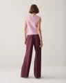 Summum Pantalon 4s2369-11680 Paars 3