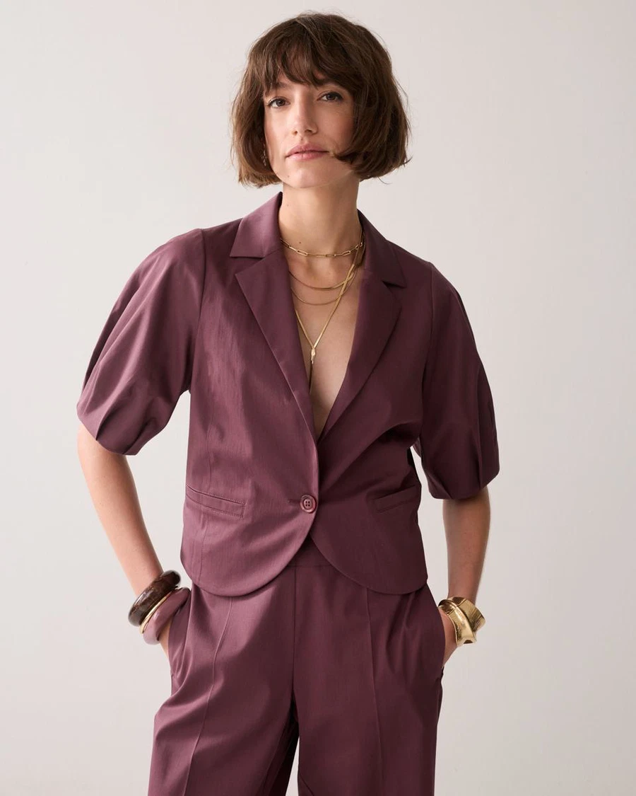 Summum Blazer 1s1307-11816 Paars 1