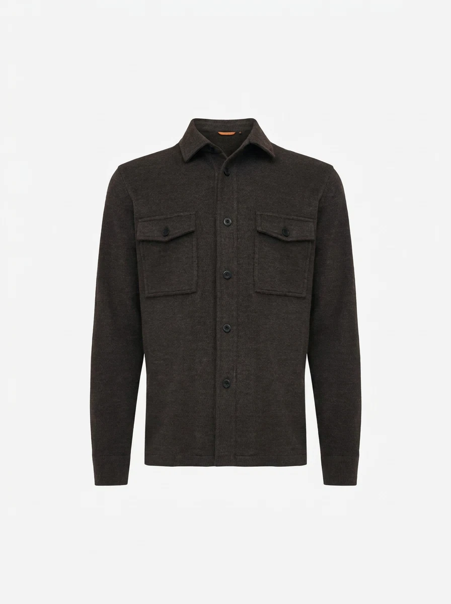 GENTI Overshirt Midtown Bruin 1