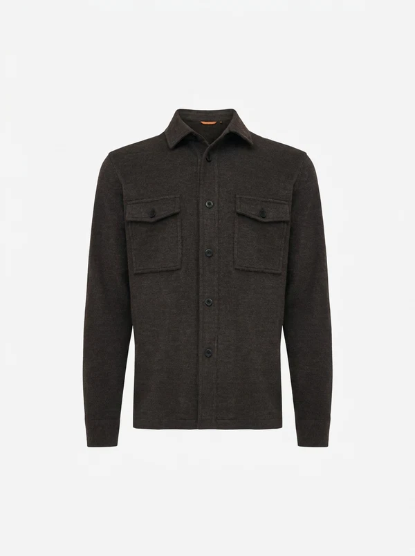 GENTI Overshirt Midtown Bruin 1