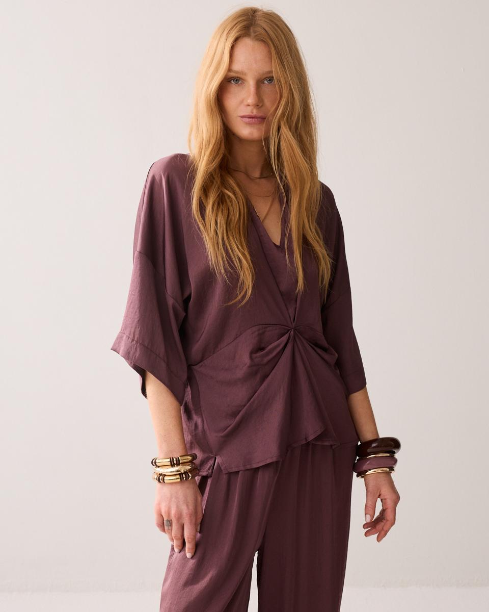 Summum Blouse 2s3506-11817 Paars 1