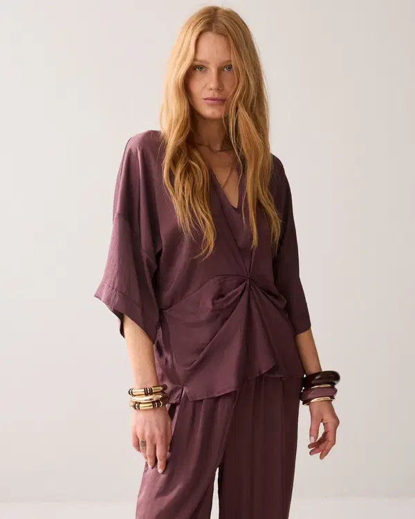 Summum Blouse 2s3506-11817 Paars 1