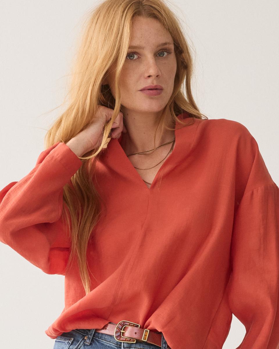 Summum Blouse 2s3528-12492 Oranje 5