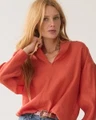 Summum Blouse 2s3528-12492 Oranje 5