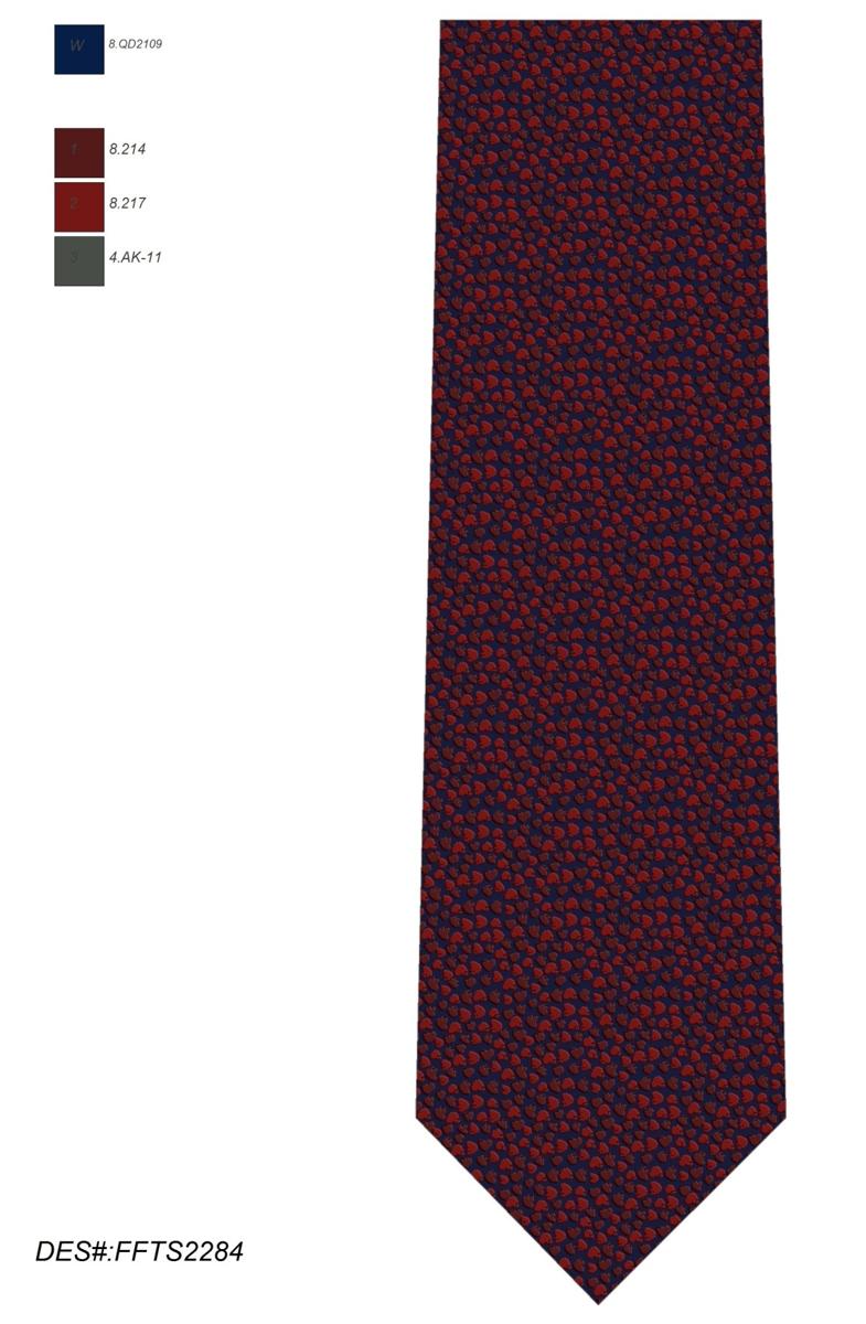 Tresanti Stropdas TRTIKE513 Rood 1
