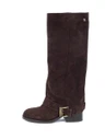 Babouche Laarzen Aysha Bruin 1