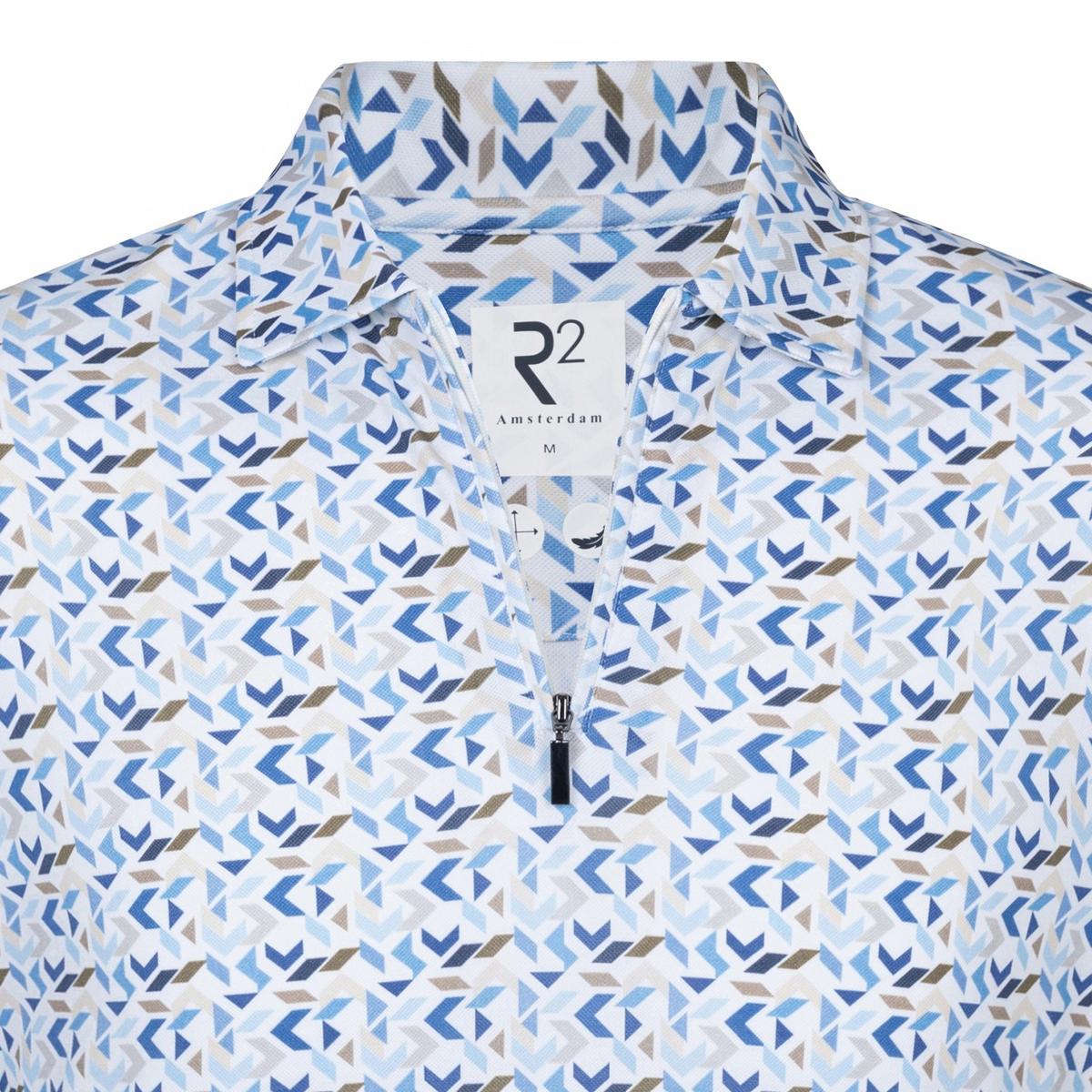 R2 Amsterdam Polo 132.POLO.025 Blauw 2