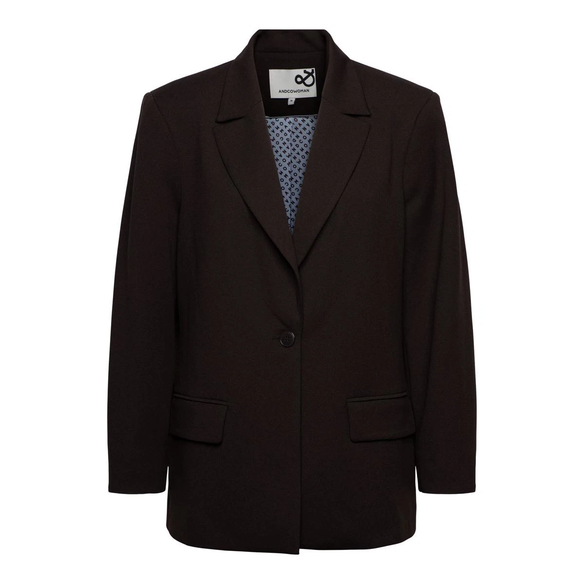 &Co Woman Blazer Glennis Bruin 2