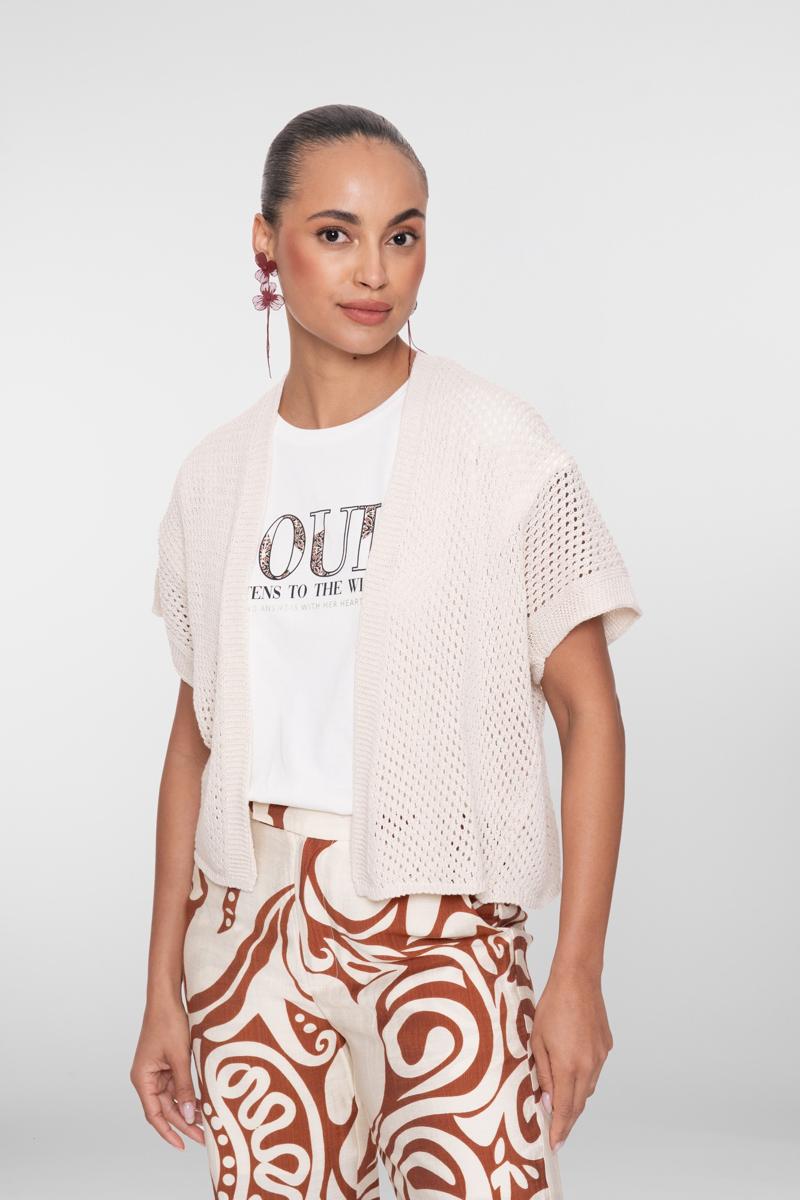 Geisha Gilet 64368-70 Off-White 6