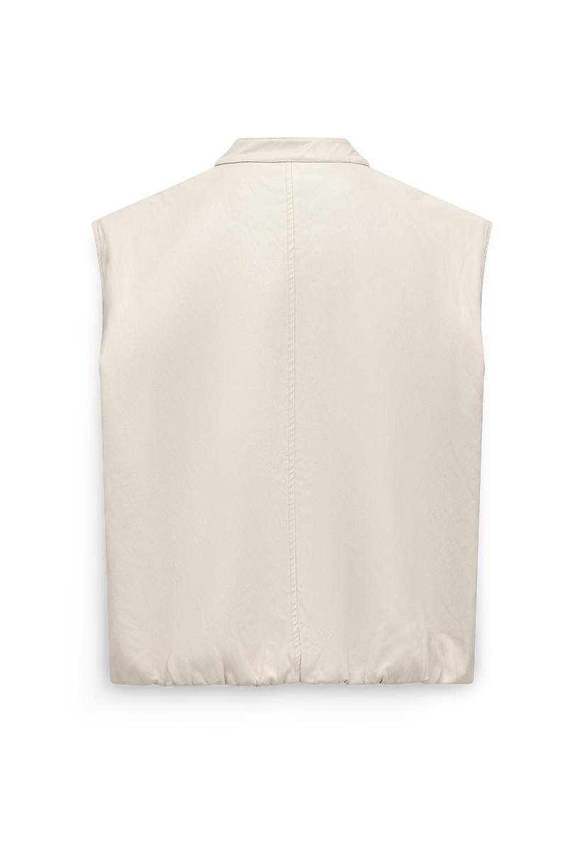 Label DOT Gilet Lotte Off-White 3