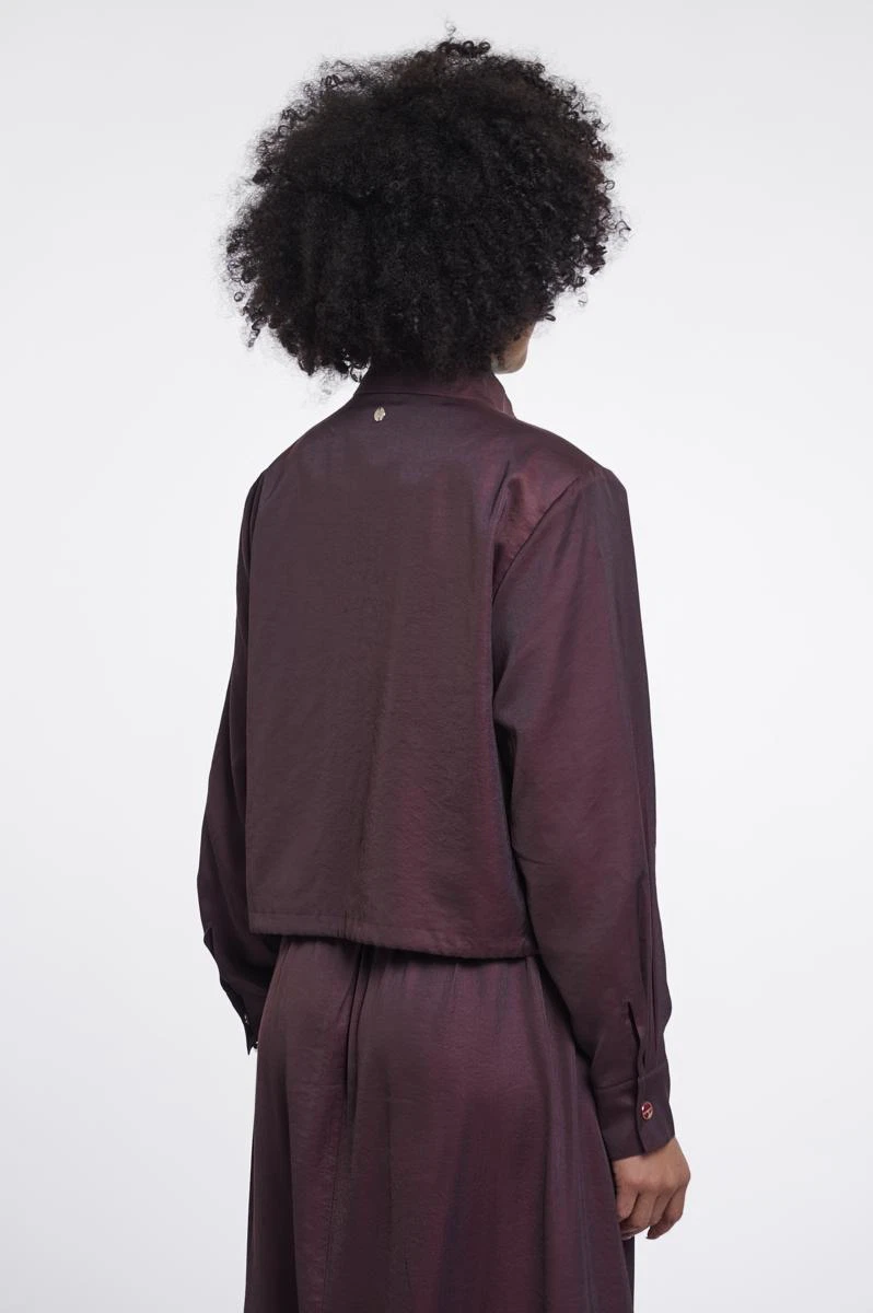 Rino & Pelle Vest Gea.7002611 Paars 3