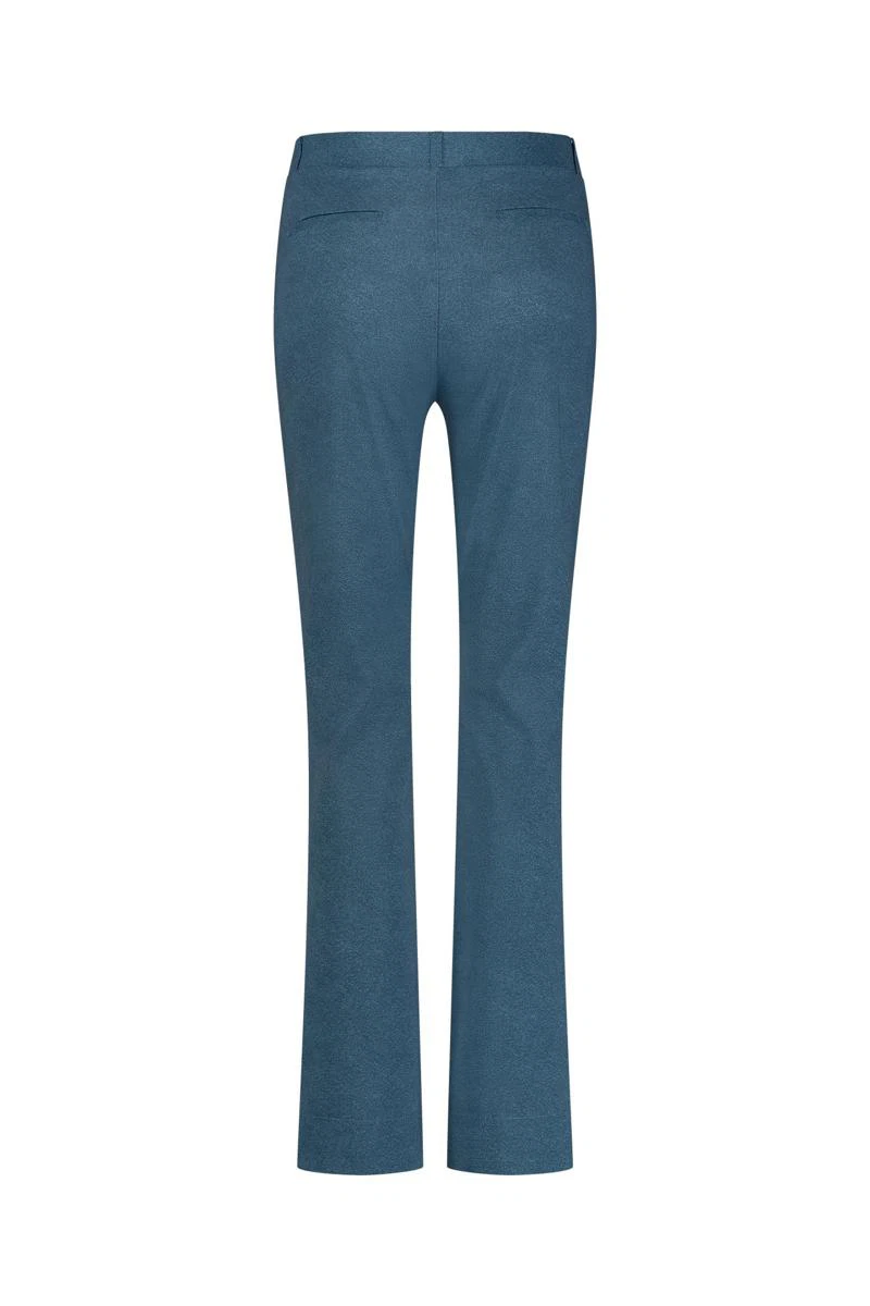 Studio Anneloes Studio Anneloes Pantalon Flair denim trous Blauw 5