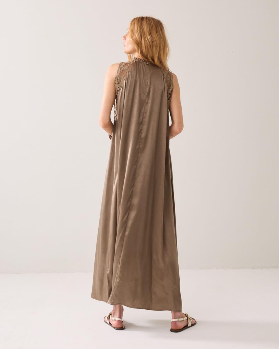 Summum Jurk 5s1646-12464 Taupe 3