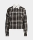 EsQualo Blouse F26.28512 Bruin 1