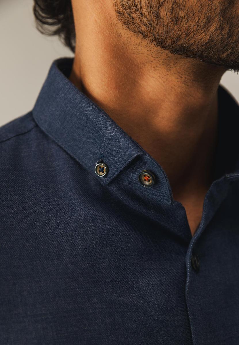 State of Art Overhemd 211-25252 Blauw 4