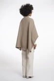 Rino & Pelle Poncho Marwa Taupe 2