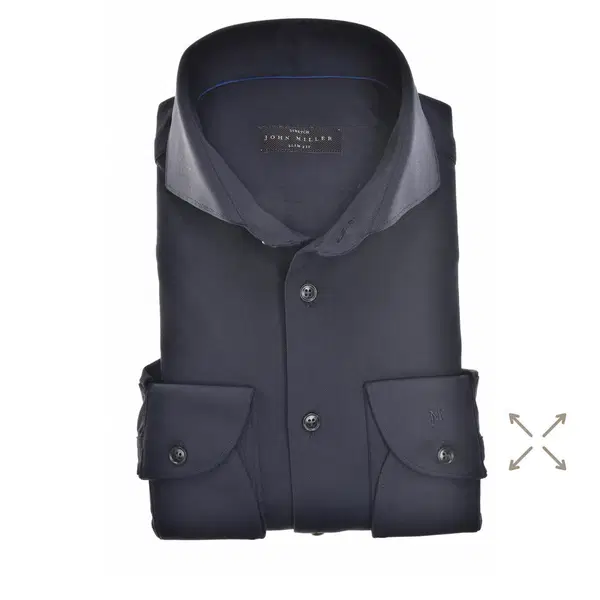 John Miller Overhemd 5346516 Blauw 1