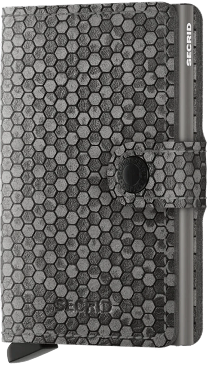 Secrid Wallet Hexagon Grey Grijs 1