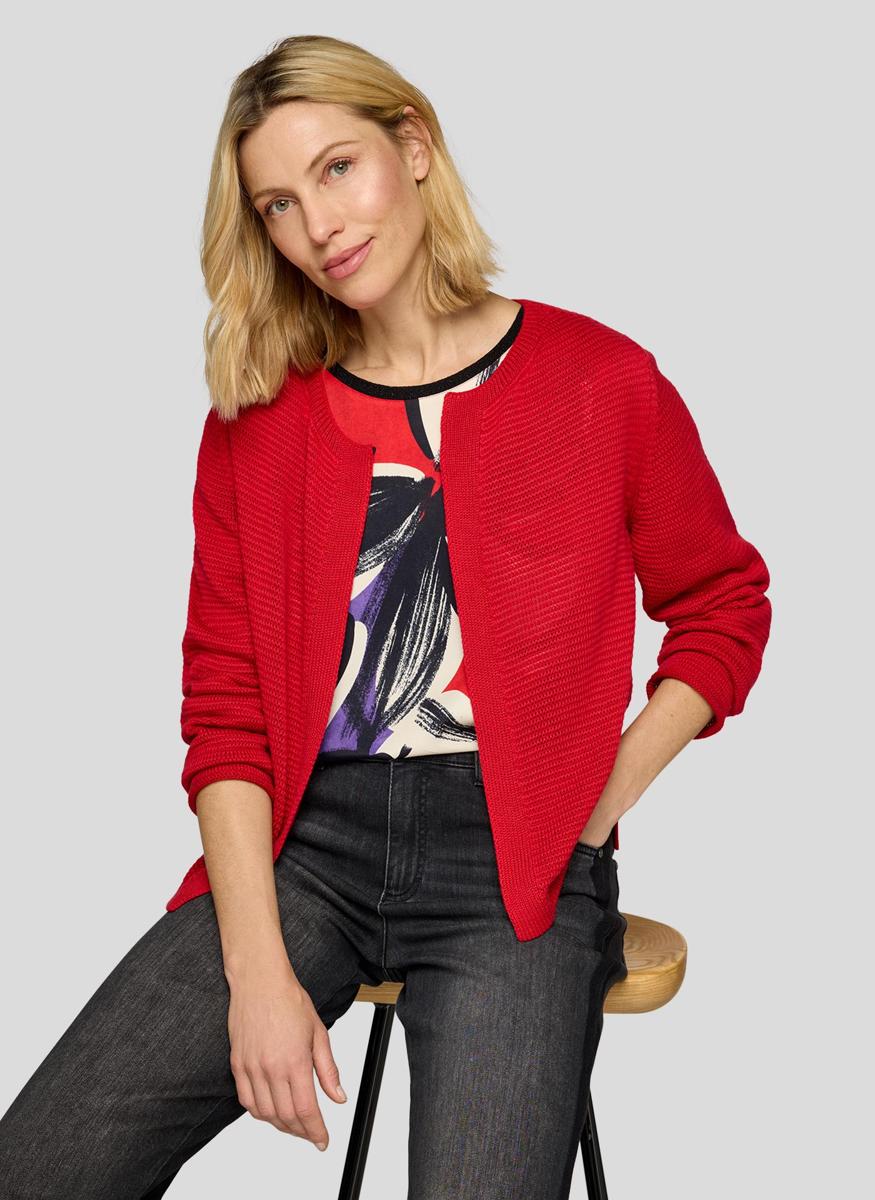 Rabe Vest 55-113526 Rood 1