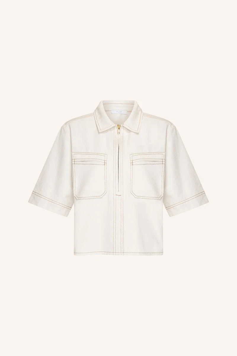 By-Bar Blouse Philipe Twill Off-White 2