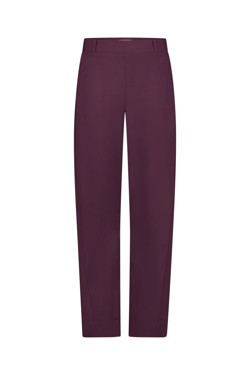 Studio Anneloes Pantalon Marlis bonded bar Paars 1