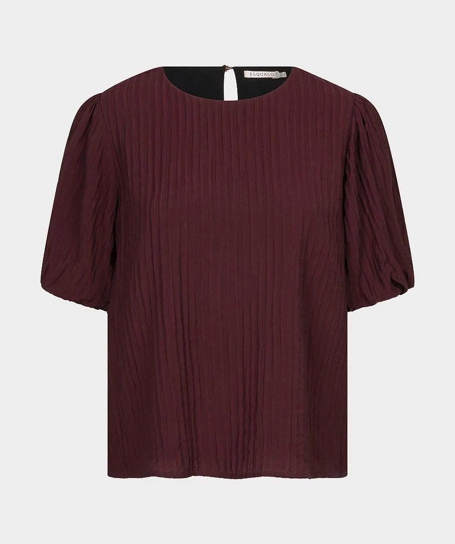 EsQualo Blouse F26.15506 Rood 1