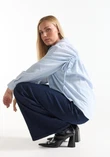 Jansen Amsterdam Blouse AMY W26 Blauw 1