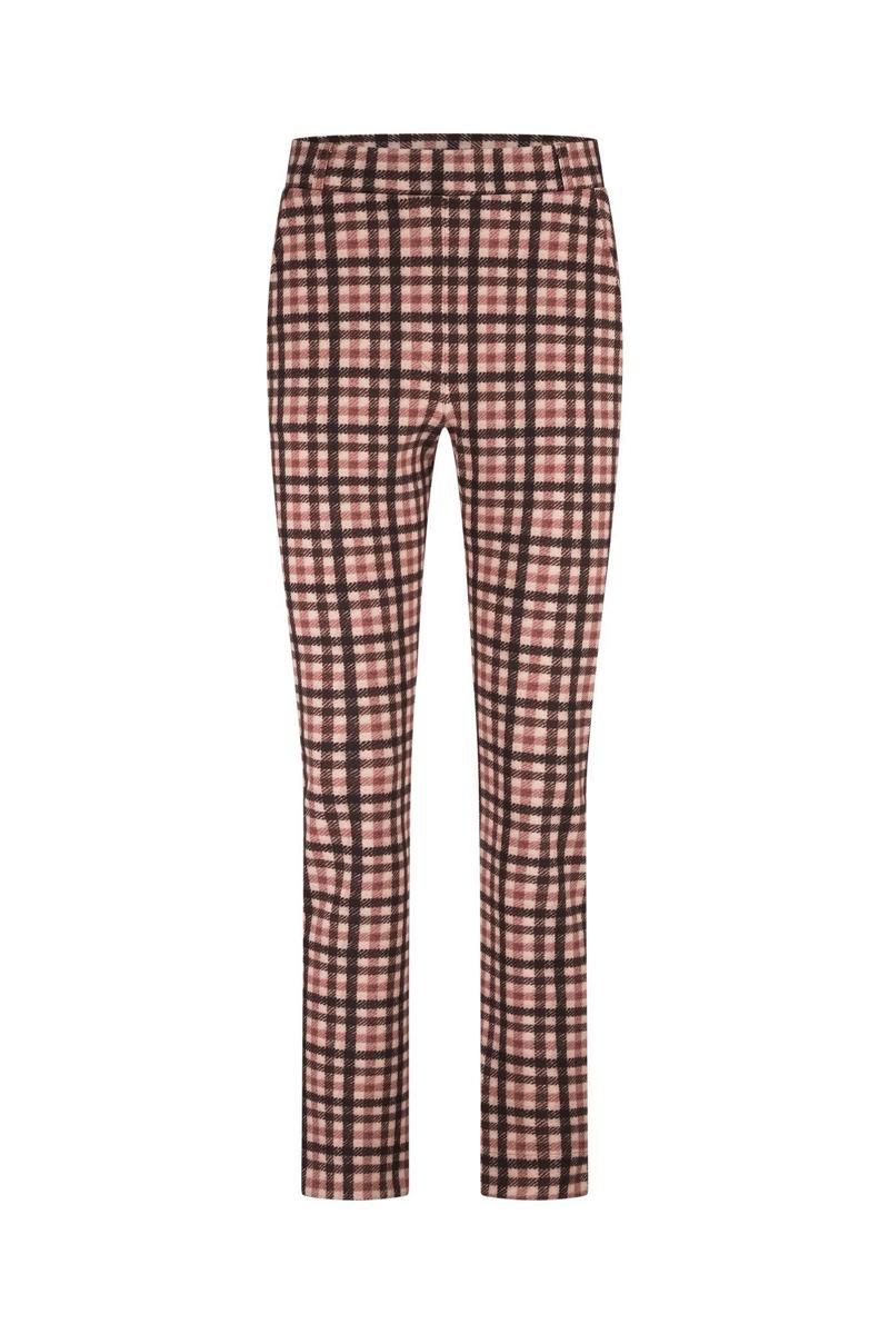 Studio Anneloes Pantalon Anne bnd check tr Roze 2