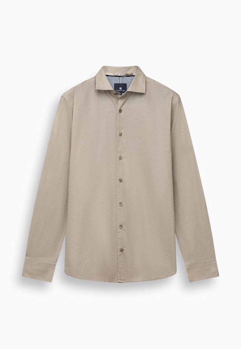 State of Art Overhemd 211-16017 Beige 2
