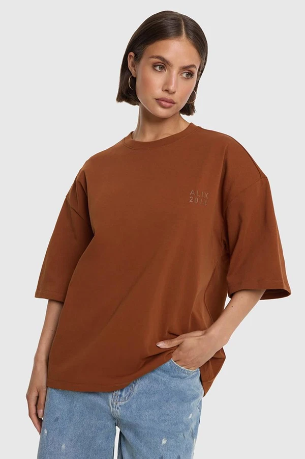 Alix The Label T-Shirt 2608882954 Bruin 1