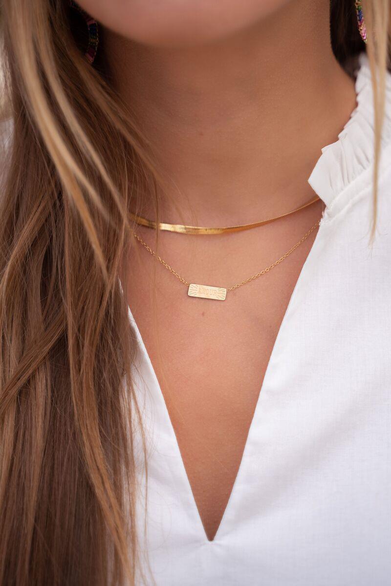 My Jewellery Ketting MJ04930 Goud 2