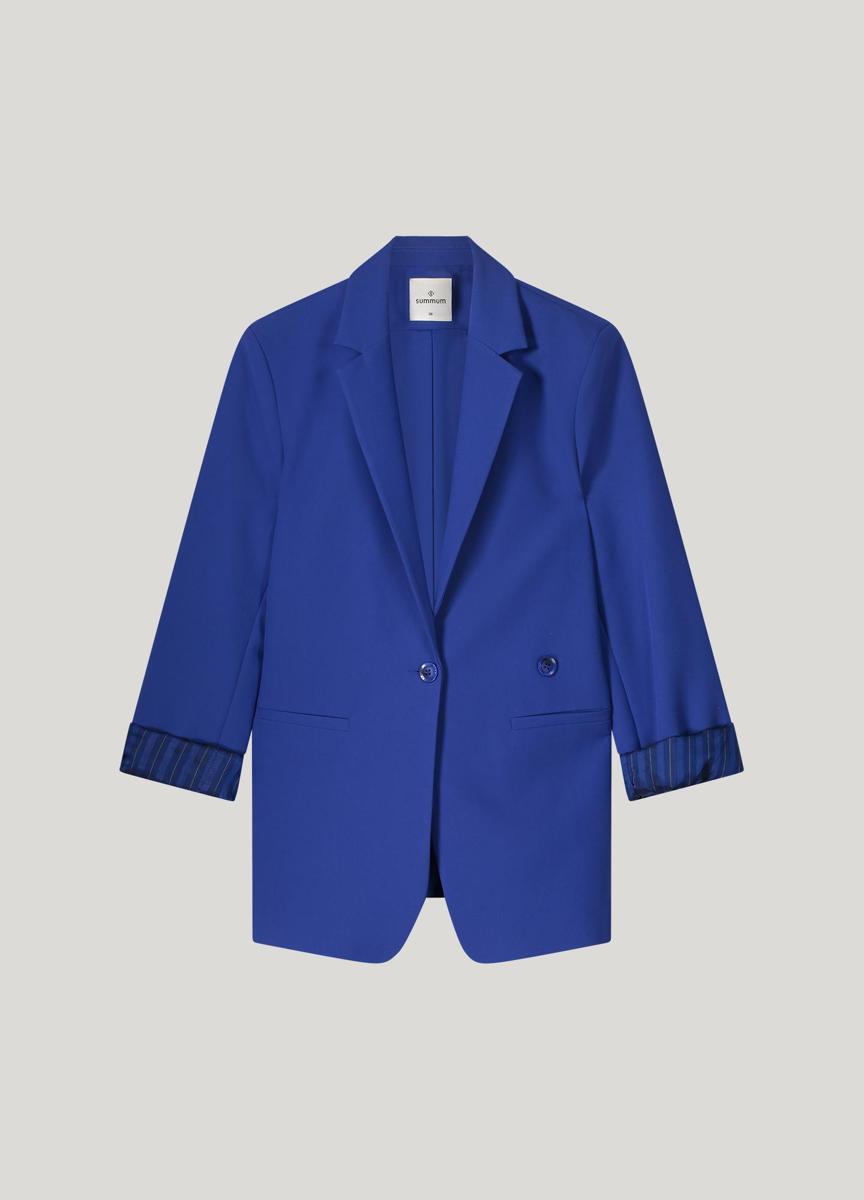 Summum Summum Blazer 1s1213-11680 Blauw 4