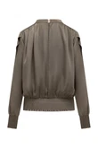 Label DOT Blouse 2621038 Taupe 3