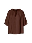 Beaumont Collectie Blouse Gabriella Bruin 2