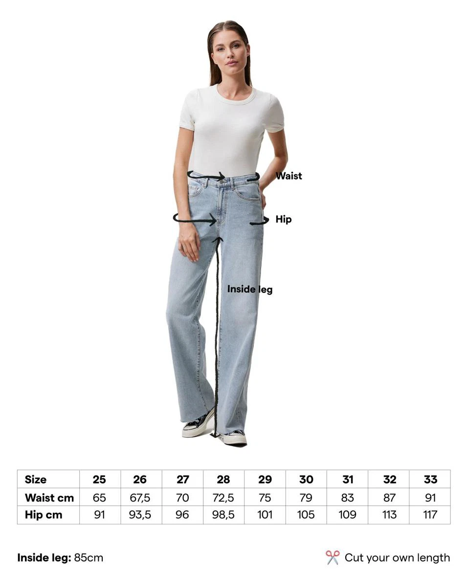 Catwalk Junkie Jeans Loose Zwart 6