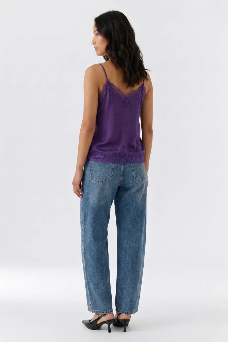 Oui Blouse 0099616 Paars 4