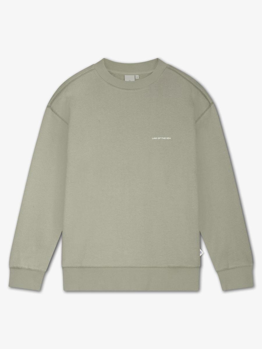 Law of the Sea Sweater Themis Groen 4