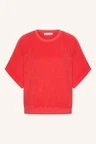 By-Bar T-Shirt Nuki Slub Rood 2