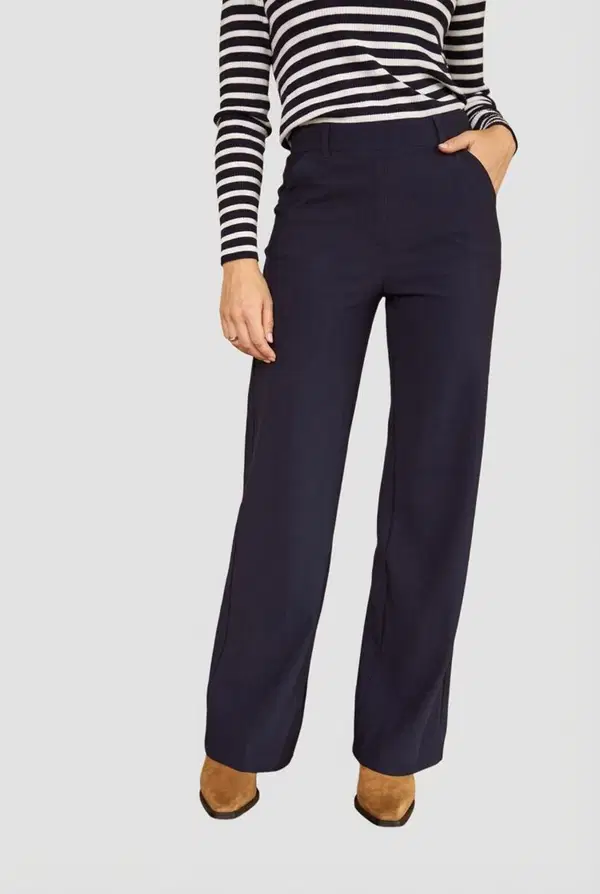 Studio Anneloes Pantalon Lexie bonded trou Blauw 1