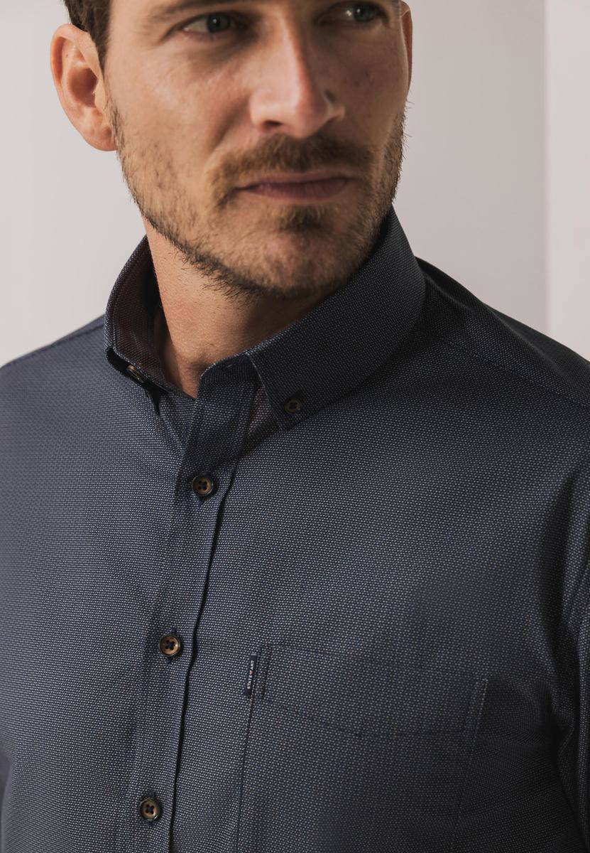 State of Art Overhemd 214-25906 Blauw 4