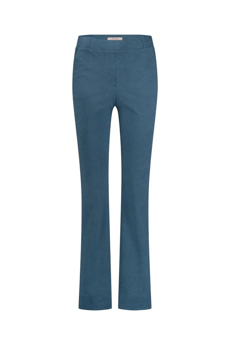 Studio Anneloes Studio Anneloes Pantalon Flair denim trous Blauw 1