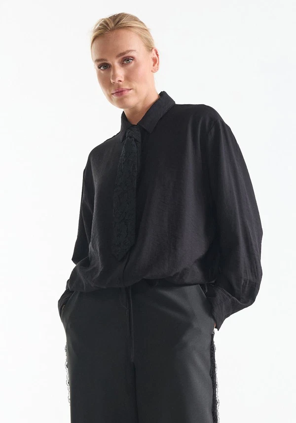 Jansen Amsterdam Blouse Ingrid Zwart 1