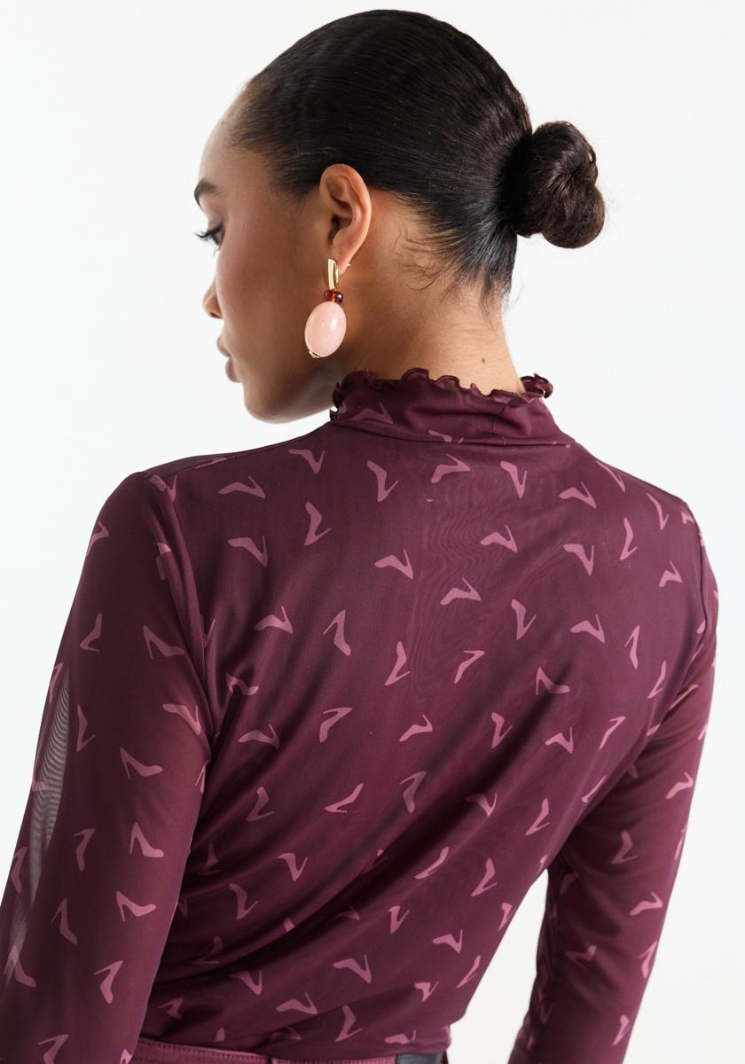 Jansen Amsterdam Longsleeve Jola Rood 3