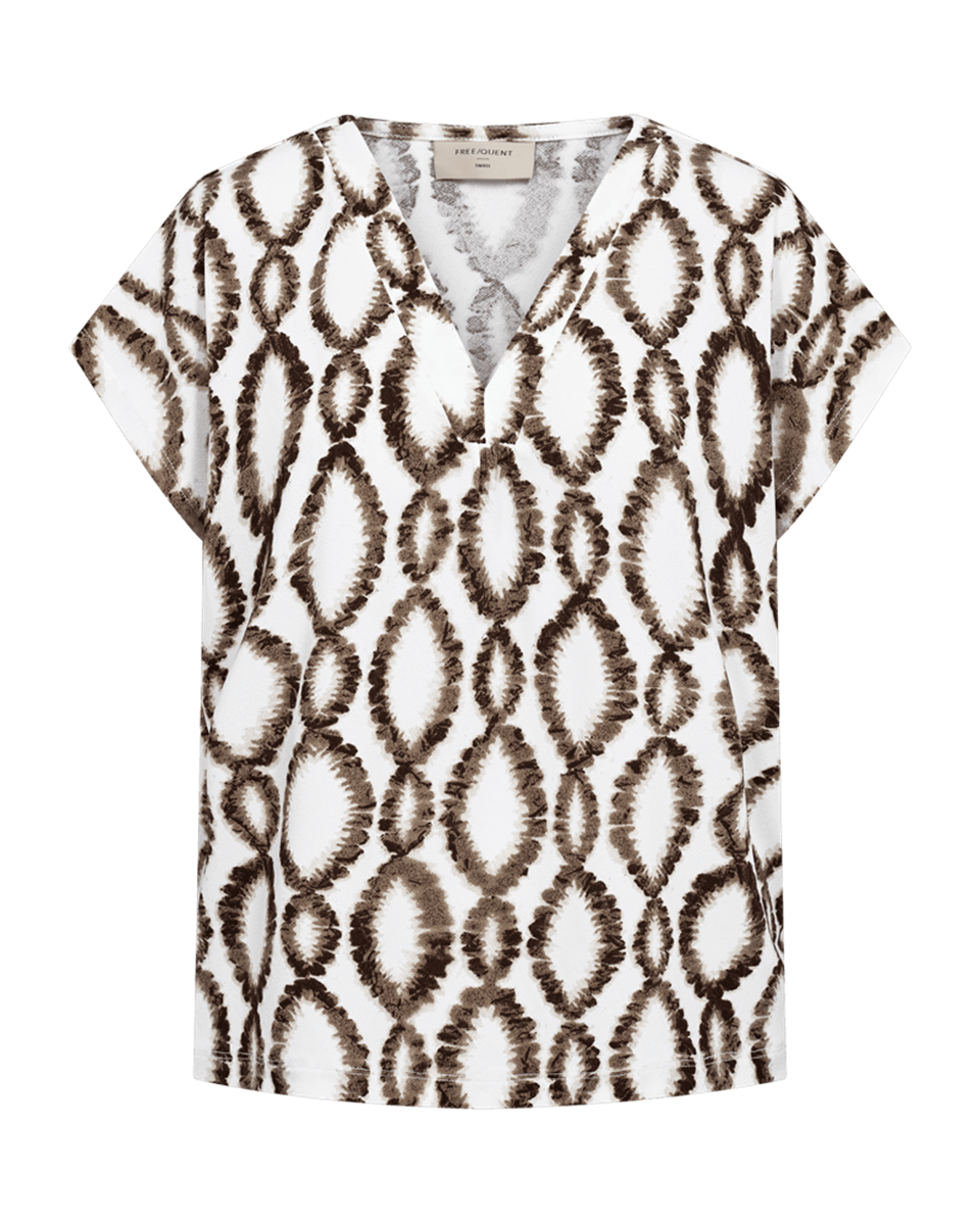 Freequent T-Shirt Floi Bruin 1